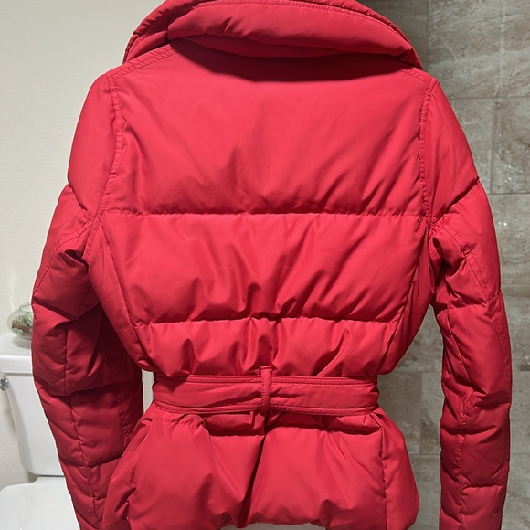 Hollister women’s size medium down winter jacket coat - Picture 4 of 5